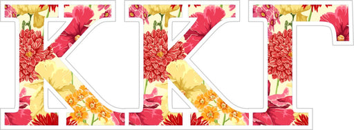 Kappa Kappa Gamma Floral 2