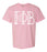 Gamma Phi Beta Comfort Colors Greek Letter Sorority T-Shirt