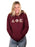 Delta Phi Epsilon Unisex Hooded Sweatshirt with Sewn-On Letters