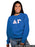 Delta Gamma Classic Colors Sewn-On Letter Crewneck