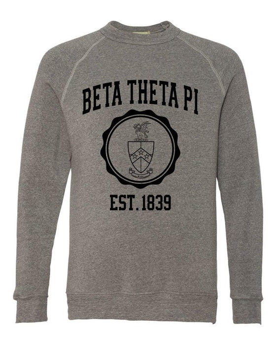Beta Theta Pi Alternative Eco Fleece Champ Crewneck Sweatshirt