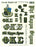 Phi Kappa Sigma Multi Greek Decal Sticker Sheet
