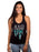 Alpha Chi Omega Tribal Feathers Poly-Cotton Tank