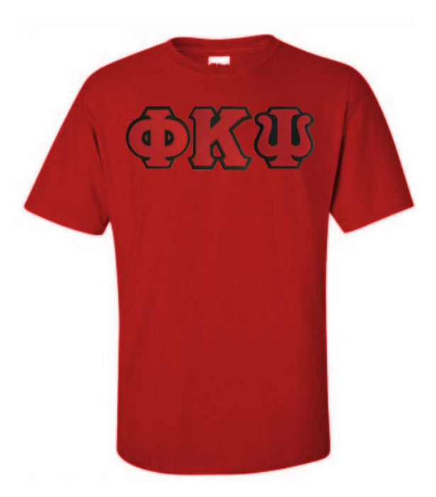 Phi Kappa Psi Lettered T Shirt