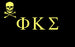 Phi Kappa Sigma Fraternity Flag Sticker
