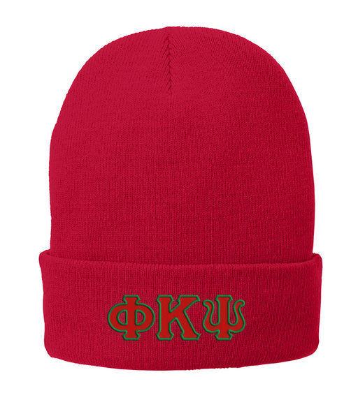 Phi Kappa Psi Lettered Knit Cap