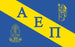 Alpha Epsilon Pi Fraternity Flag Sticker