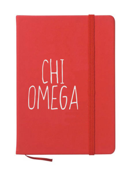 Chi Omega Mountain Notebook