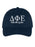 Delta Phi Epsilon Collegiate Curves Hat