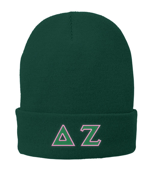 Delta Zeta Lettered Knit Cap