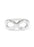 Sigma Alpha Sterling Silver Infinity Ring