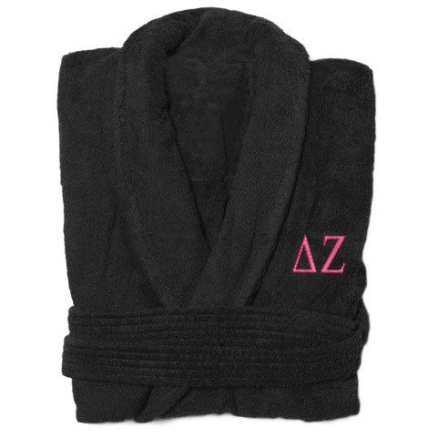 Delta Zeta Greek Letter Bathrobe
