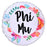 Phi Mu Floral Fringe Towel Blanket