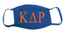 Kappa Delta Rho Face Mask With Big Greek Letters