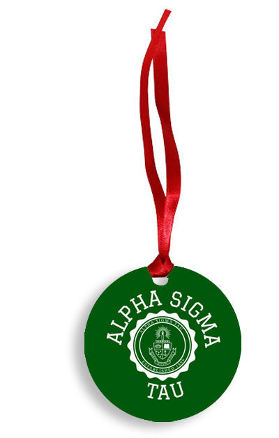 Alpha Sigma Tau Crest Ornament