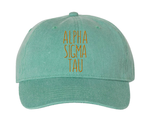 Alpha Sigma Tau Comfort Colors Nickname Hat