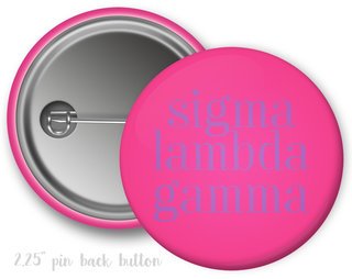 Sigma Lambda Gamma Simple Text Button