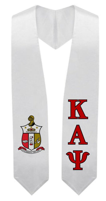 Kappa Alpha Psi Super Crest Graduation Stole