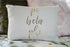 Pi Beta Phi Gold Print Throw Pillow