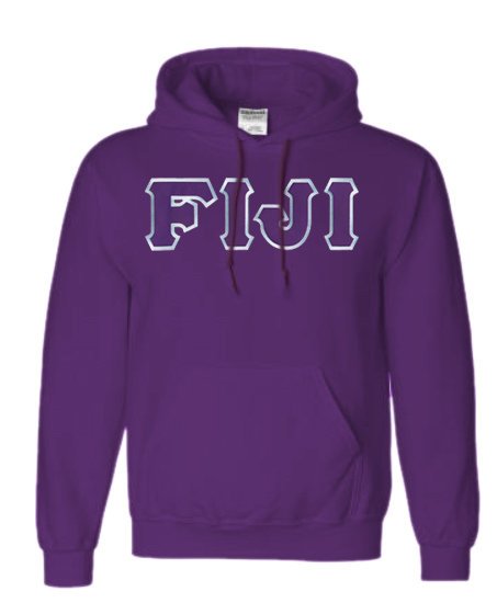 Phi Gamma Delta Lettered Hoodie