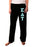 Sigma Delta Tau Open Bottom Sweatpants with Sewn-On Letters
