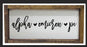 Alpha Omicron Pi Script Wooden Sign