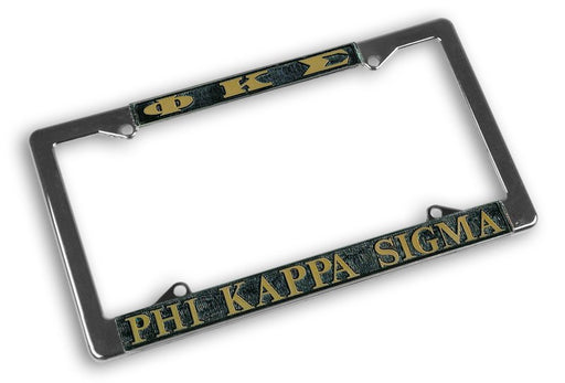 Phi Kappa Sigma License Plate Frame