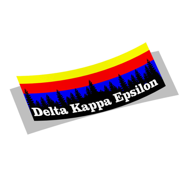 Delta Kappa Epsilon Mountains Decal