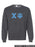 Chi Psi Crewneck Letters Sweatshirt