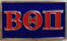 Beta Theta Pi Fraternity Flag Pin