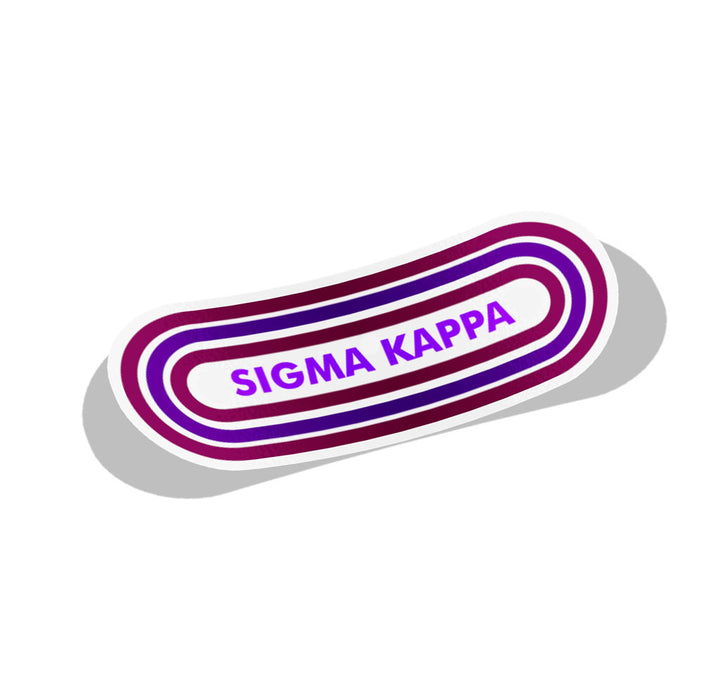 Sigma Kappa Capsule Sorority Decal