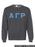 Alpha Gamma Rho Crewneck Letters Sweatshirt