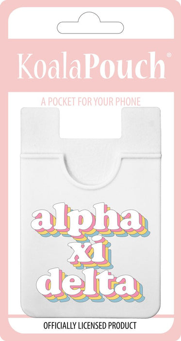 Alpha Xi Delta Retro Phone Wallet