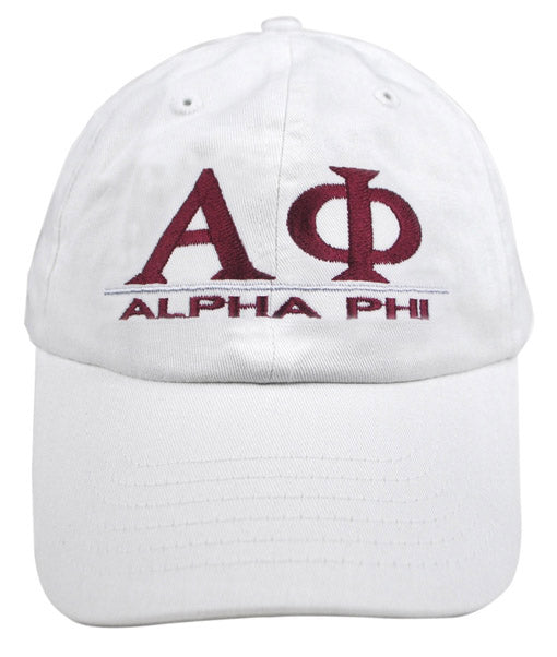 Alpha Phi Best Selling Baseball Hat