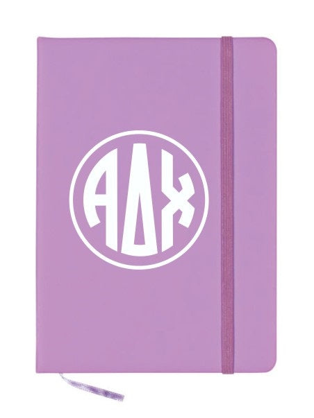 Alpha Delta Chi Monogram Notebook