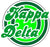 Kappa Delta Funky Circle Sticker
