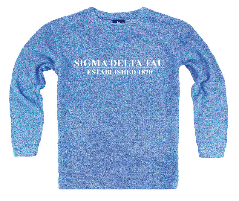 Sigma Delta Tau Year Established Cozy Sweater
