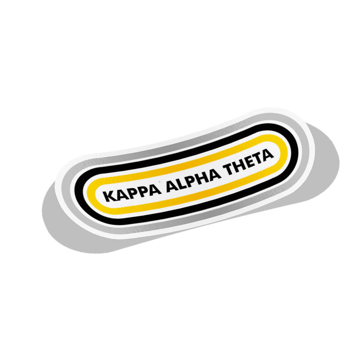 Kappa Alpha Theta Capsule Sorority Decal