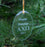 Default Engraved Glass Ornament