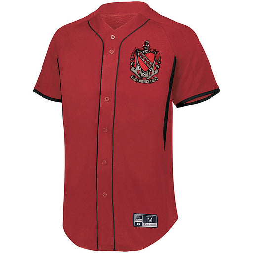 Tau Kappa Epsilon 7 Full Button Baseball Jersey