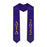 Delta Tau Delta Vertical Grad Stole with Letters & Year