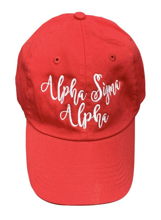 Alpha Sigma Alpha Sky Script Hat