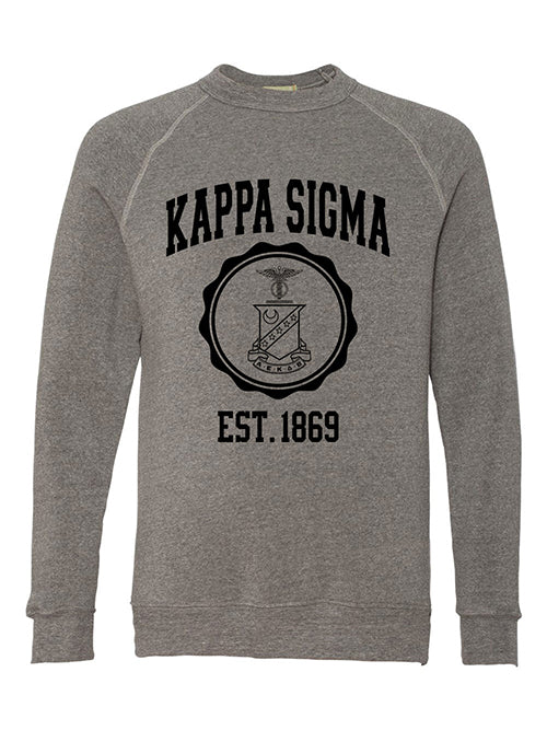 Kappa Sigma Alternative Eco Fleece Champ Crewneck Sweatshirt
