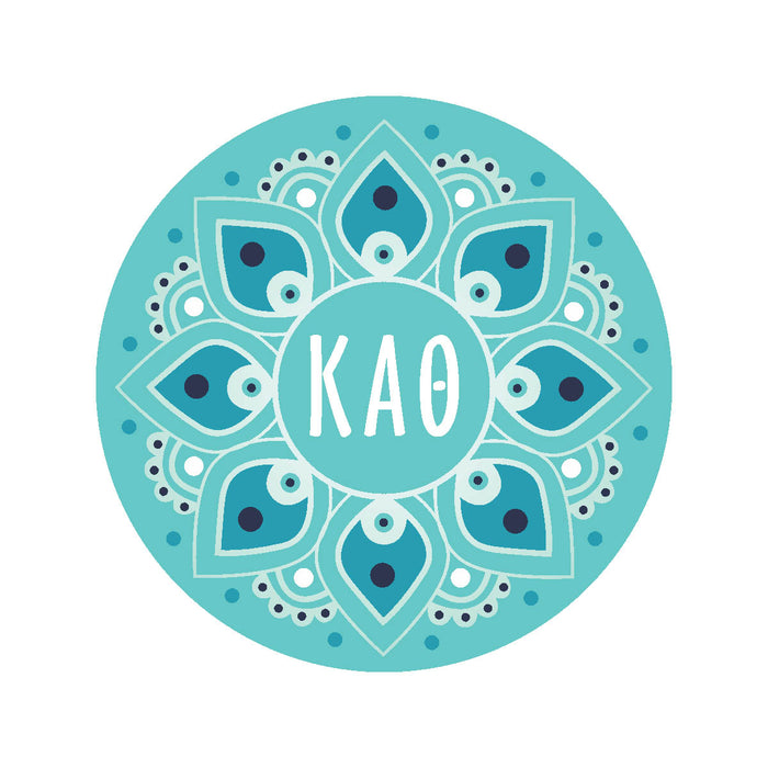 Kappa Alpha Theta Mandala Sticker