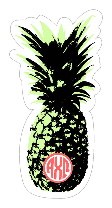 Alpha Chi Omega Pineapple Sticker