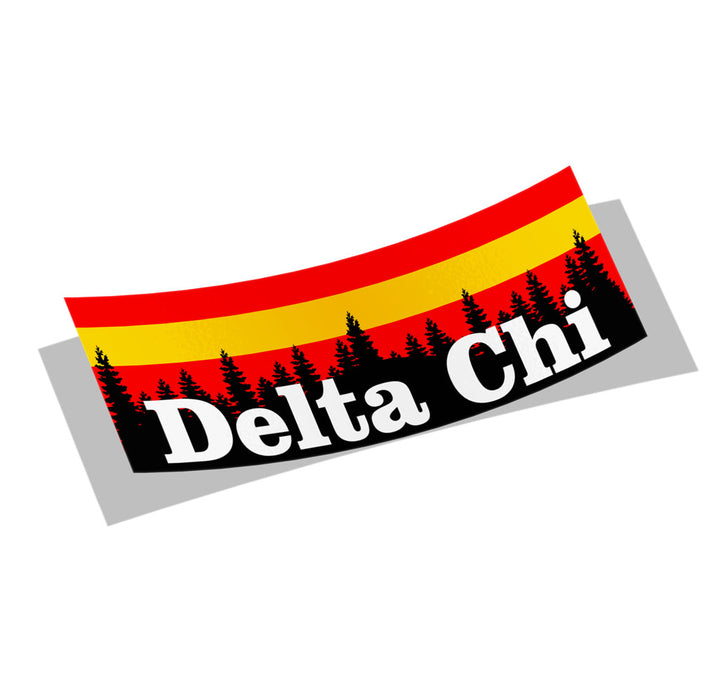 Delta Chi Mountains Decal