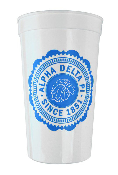 Alpha Delta Pi Classic Oldstyle Giant Plastic Cup