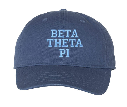 Beta Theta Pi Comfort Colors Varsity Hat
