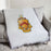 Phi Kappa Tau Color Crest Afghan Blanket Throw