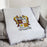 Phi Kappa Theta Color Crest Afghan Blanket Throw